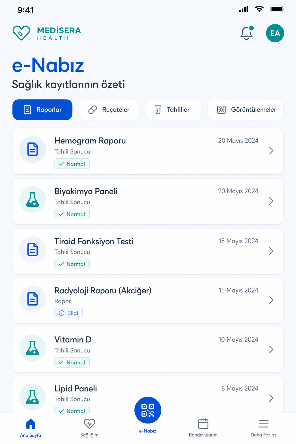 Sağlık geçmişi