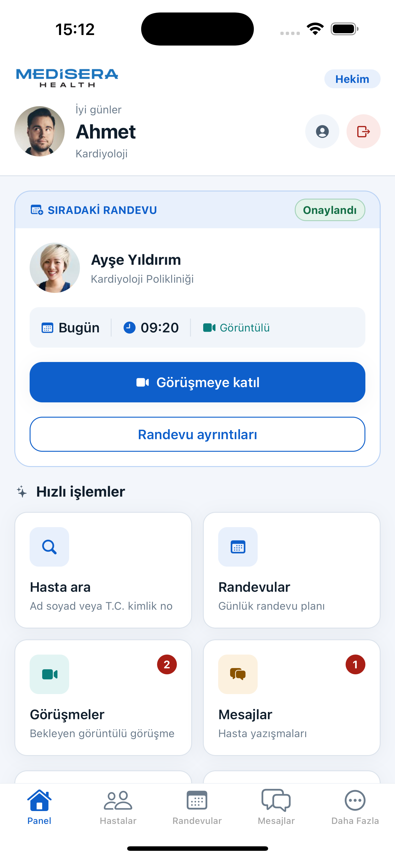 Giriş — alternatif