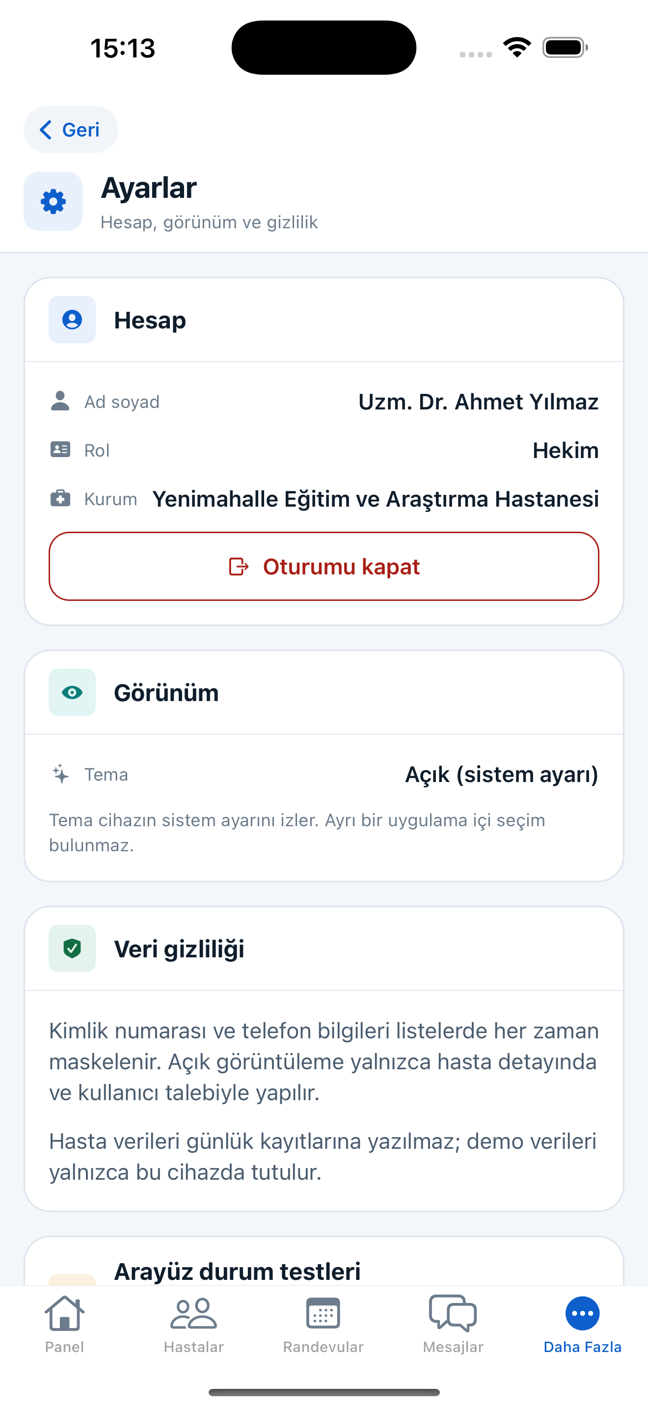 Ayarlar